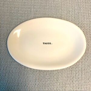RAE DUNN TASTE Plate by  Magenta